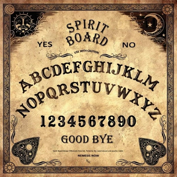 Ouija Board Hexenbrett Spiritboard Portal to a supernatural realm Talking Spirit